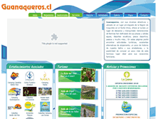 Tablet Screenshot of guanaqueros.cl
